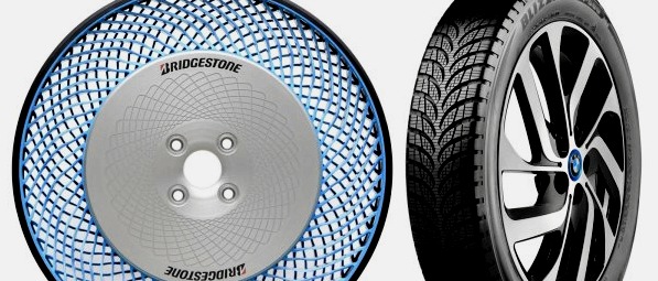 Bridgestone valmistas kõige õhemad ja õhuvabad rehvid