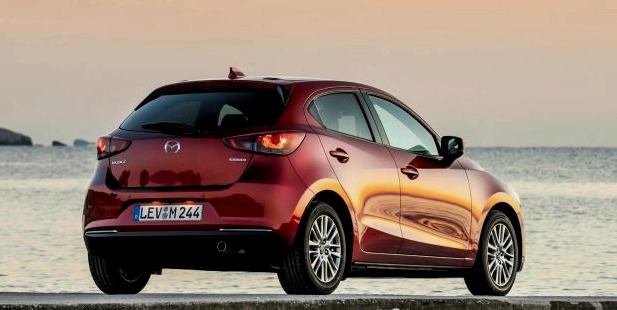 Mazda 2 pagasiruumi maht liitrites
