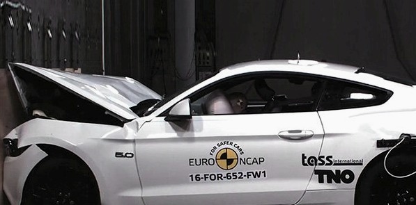 2017. Aasta Ford Mustang ei läbinud Euro NCAP kokkupõrketesti