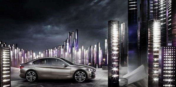 BMW uue kompaktsedaani kontseptsioon