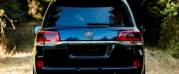 Pagasiruumi maht Toyota Land Cruiser liitrites