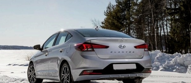 Pagasiruumi maht Hyundai Elantra liitrites