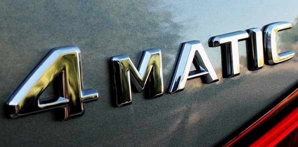 4Matic - nelikvedu Mercedes-Benzilt