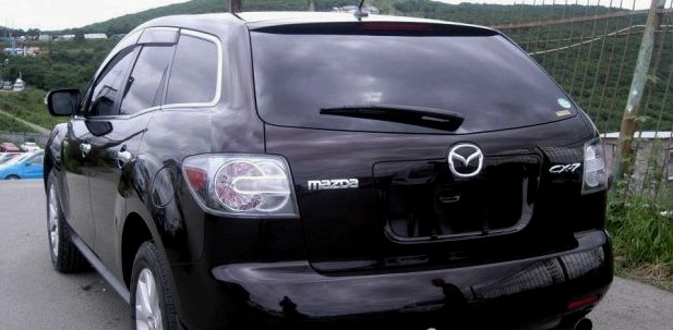 Pagasiruumi maht Mazda CX-7 liitrites