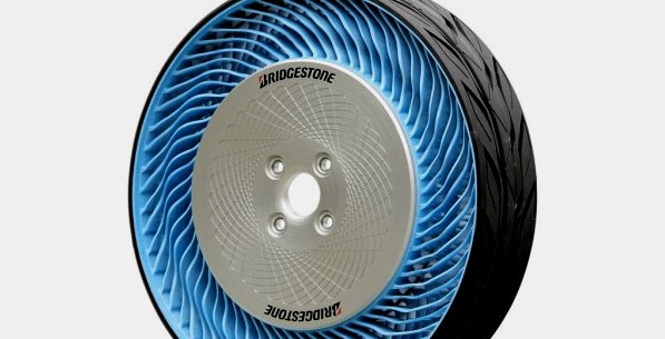 Bridgestone valmistas kõige õhemad ja õhuvabad rehvid