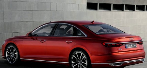 2018. aasta Audi A8 sedaan avalikustati ametlikult