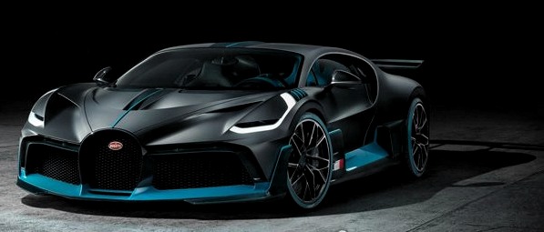 Arvustage Bugatti Divo 2018-2020 - tehnilised andmed ja fotod