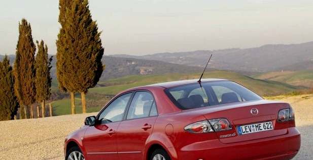 Mazda 6 kütusepaagi maht