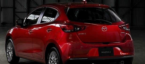 Mazda 2 pagasiruumi maht liitrites