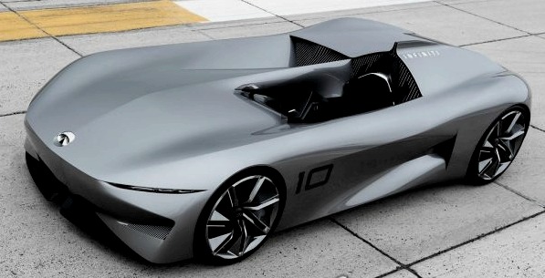 Infiniti Prototype 10 Concept 2018: futuristlik elektriline kiiruisutaja