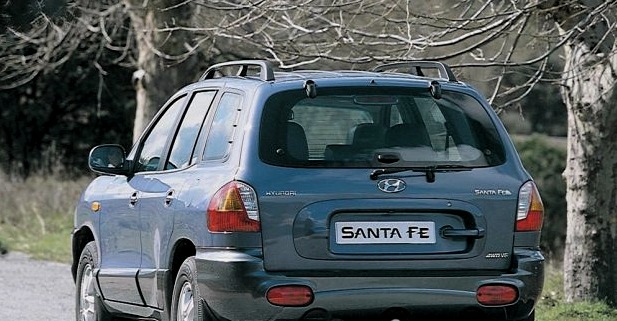 Pagasiruumi maht Hyundai Santa Fe liitrites