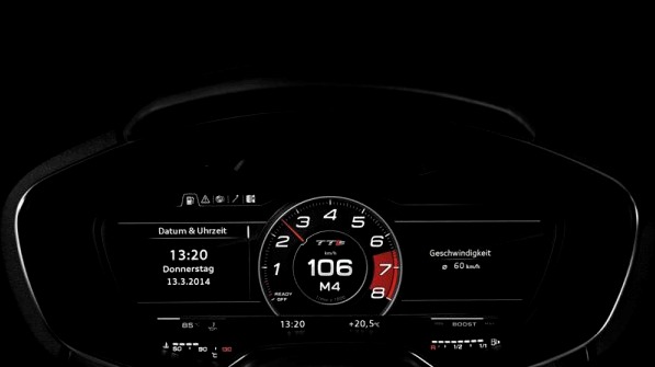 Laetud sportauto Audi TTS