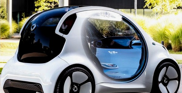 Smart Vision EQ ForTwo Concept 2017: tuleviku mehitamata linnaauto